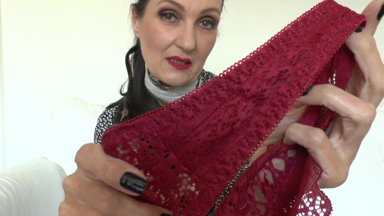 Lady Victoria Valente: Secret Fantasies Come True! Sniffing Sexy Panties and Cumming on...