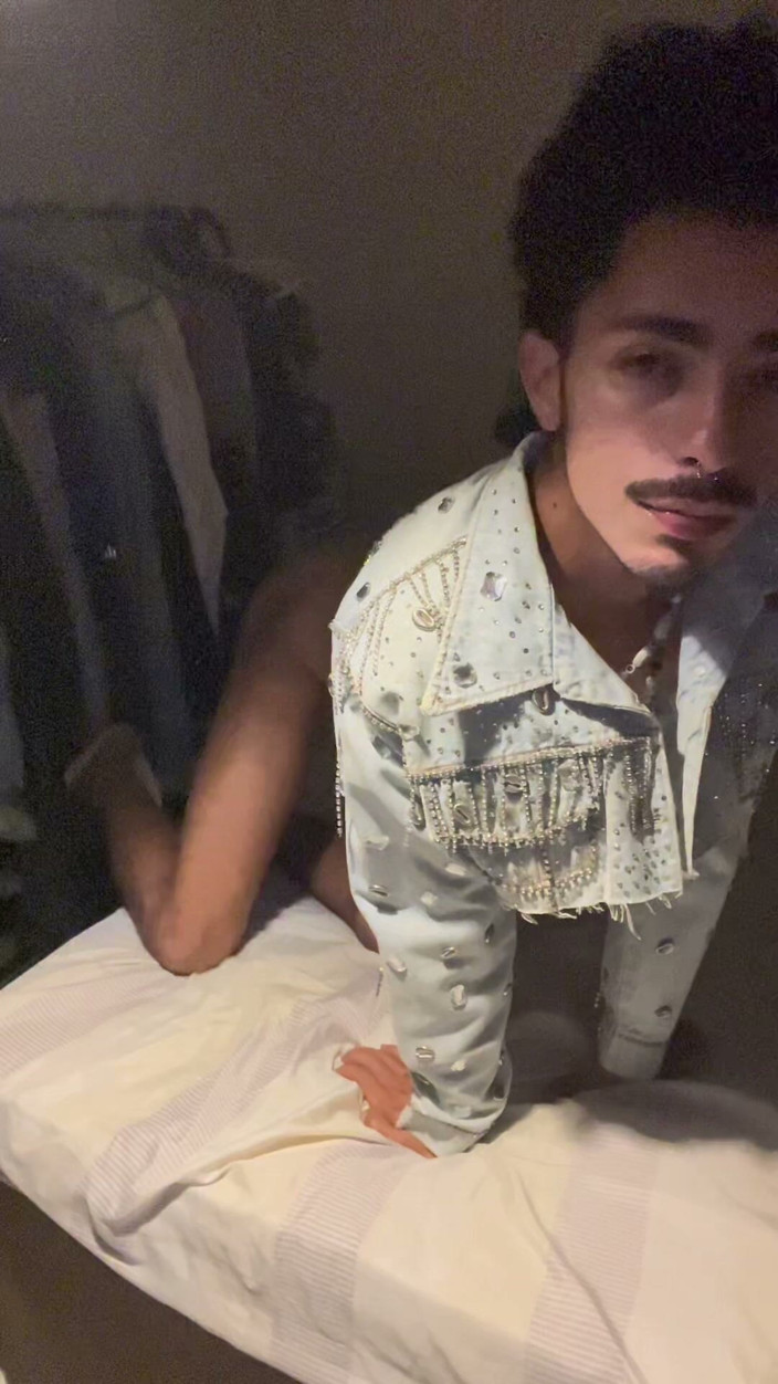 The Vicious Gabe: Little Bitch Jerking off Talking Bitching and Showing His Feet