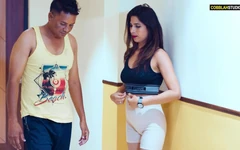 Bu guru yoga dientot habis-habisan sama murid langsingnya yang hot