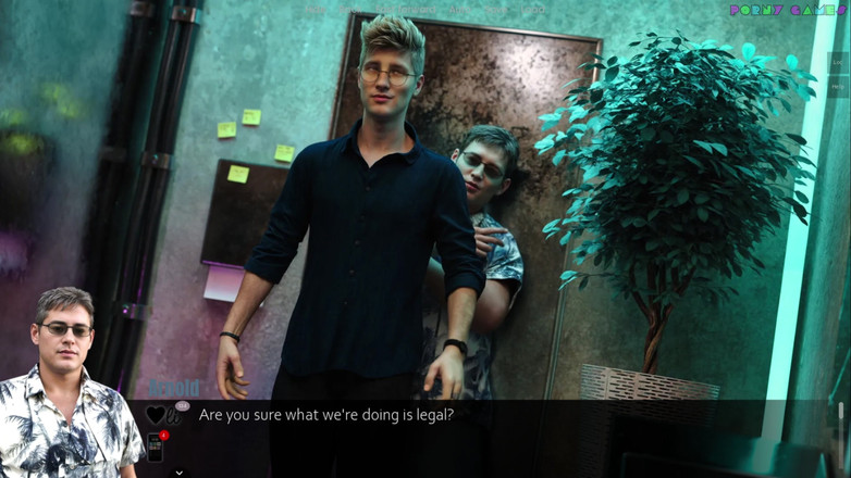 Porny Games: Coeur de Cochon tarafından Jason Coming of Age - bar banyosunda...