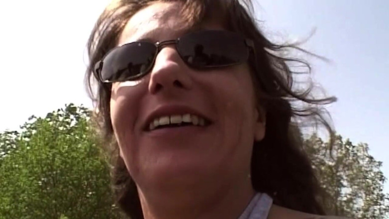 German bitch hunter: Brunette Gets Fingered and Fucked Hard Outdoors