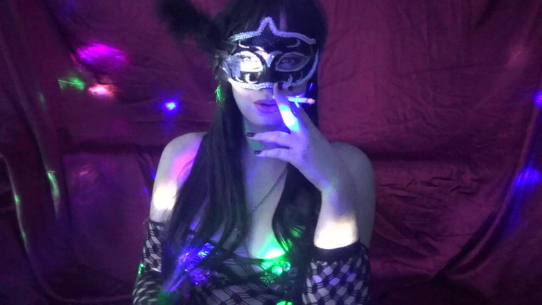 Goddess Misha Goldy: JOIにマスクとセクシーなランジェリーアと兼カウントダウン