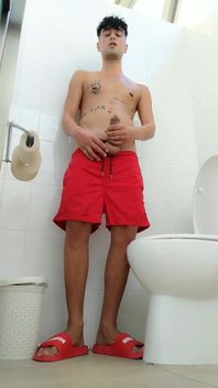 Pool Toilet Cum