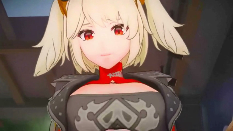 NSFWOtaku: Zenless Zone Zero - Burnice White Riding a Dick - 3D Hentai Animations