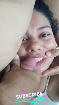 Cum on Teeth