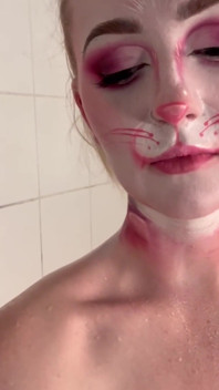 POV: Kitty Body-paint šukání Zkušenosti
