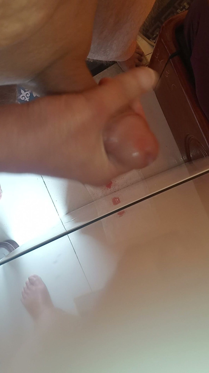 LoveCumInMouth: Hot Candle Wax on Cock