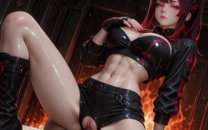 DreamDealer: Hell Huntress Vexara - Gates of Fire POV - Ai Generated