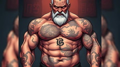 Erotic Man: Ai Svaly a Fantasy Tatoo Muži
