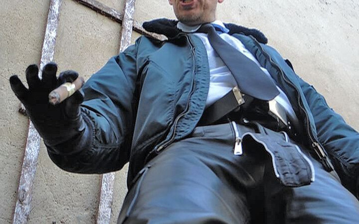 GERMANE_XL: Leather Cop 17