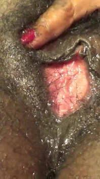 Nilou Achtland in Hair Pussy Masturbation