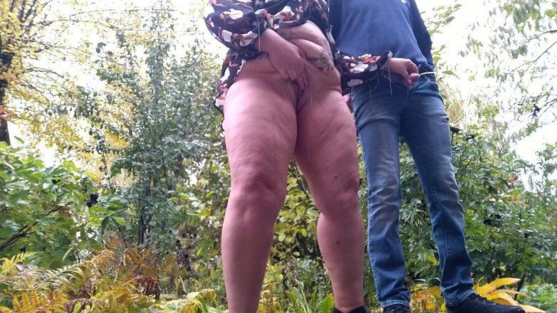 OurFetishLife: Cock and pussy pee together holding dick while he pees