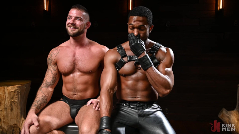 Bound gods: Meaty Beefcake Tryp Bates Ready to Take Sean Xavier's Massive...