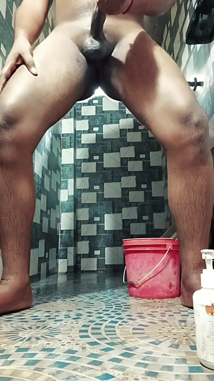 Sanat04: Sanat Village Boy Bathroom Handjob