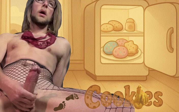 Cookies: Śliczna trans dziewczyna jest wzbudzona, orgazm to tylko kwestia czasu