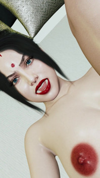 Desi sexy stiefmoeder Maya seks met de beste vriend van haar stiefzoon Arische