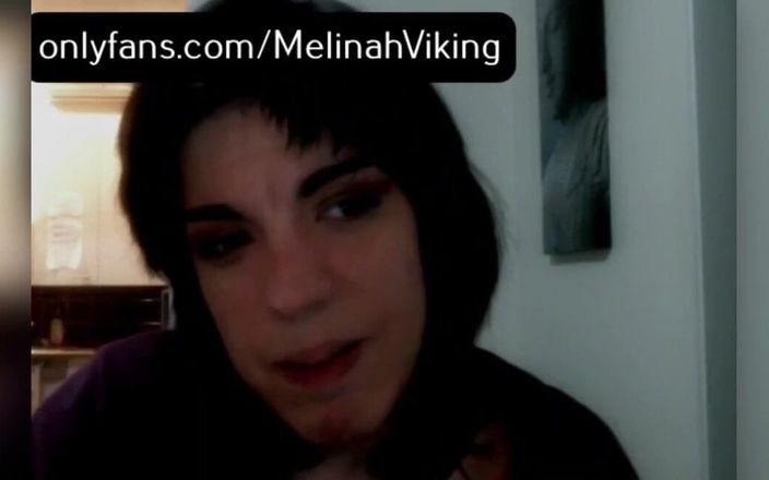 Melinah Viking: Camshow närbild