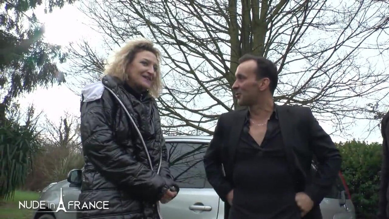 Nude in France: This husband shars his wife and she gets hard analyzed...
