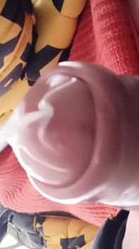 Filling Condom with Cum - Longer Close up Version