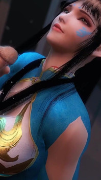Feng Qing Er animada y voluptuosa - animación 3D