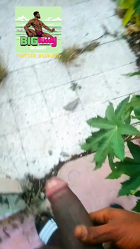 Cumshot on the Roadside, Would You Stop to Watch?