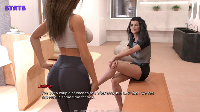 Dirty GamesXxX: Harmony haven: дружина сексуальна дупа розтягується в тренажерному залі - епізод 5