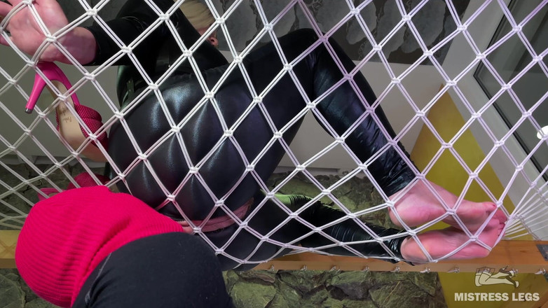 Mistress Legs: Hammock Goddess Worship Part 2 - Slave Tongue Gently Slides on My...
