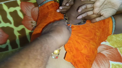 YourAnitha: Rekaman seks pasangan asli india lagi asik jilat memek