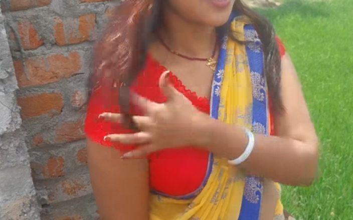 Riyadesi18: Deshi Riya Bhabhi kom i äldsta huset Chhat snabbt golvknull video