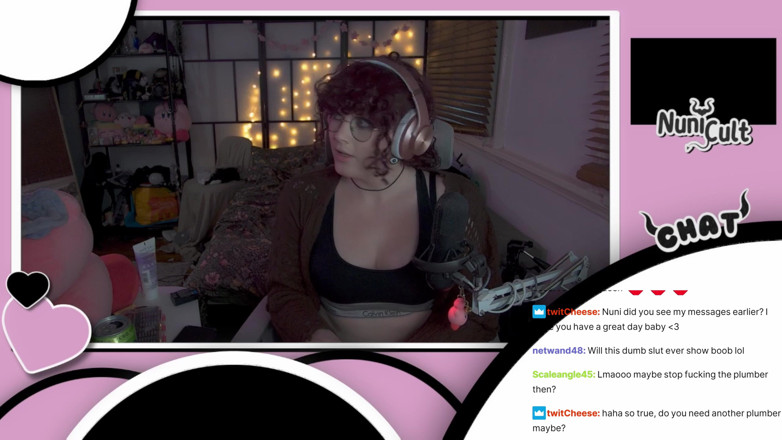 Maskedloki trans: Maskedloki9 BBC Stream-snipes and Breeds Femboy Streamer Nuni Cult