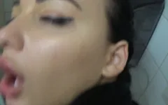 Sex With My Horny Step-Sister In Hotel Toilet