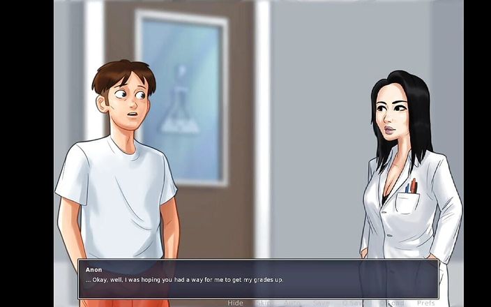Lana Game plays: Summertime saga parte 9 - la calda matrigna della mia migliore amica
