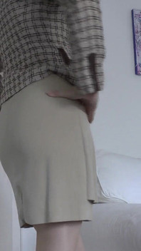 Because You’ve Been Such a Good Boy, Today You Get to Unload Your Cum Onto My Skirt-covered Ass, Lady Victoria Valente