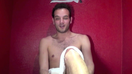 FRENCH STRAIGHT BOYS FUCKING GAY: Fucked in sauna by twink with big cock