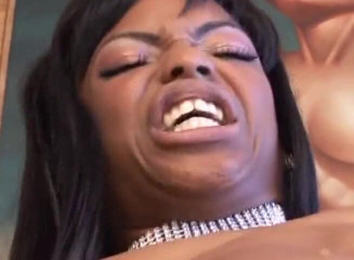Dark Extreme: Small titted nubian chick blows and rides bbc