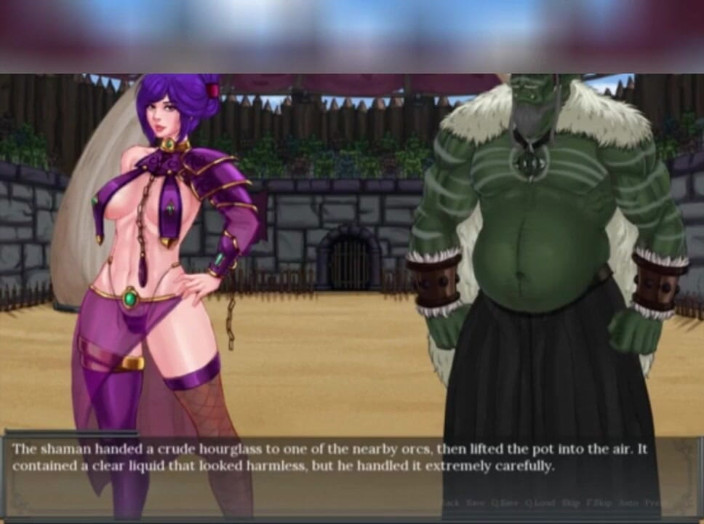 3DXXXTEEN2 Cartoon: Sabia adalah darling Orcs. Seks kartun lucah 3D