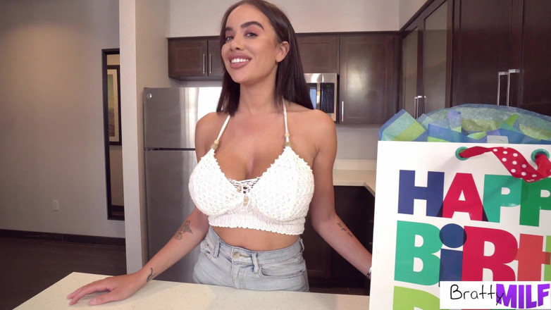 BrattyMilf: Stepmom gave me birthday sex