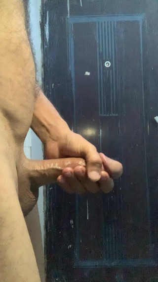 Preek Fans: Jerking Before Shower Office Toilet