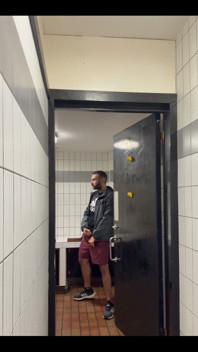 I Always Get Horny in Public Toilets