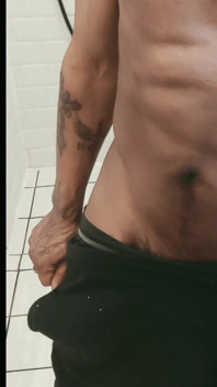 Close-ups Just Before Showering
