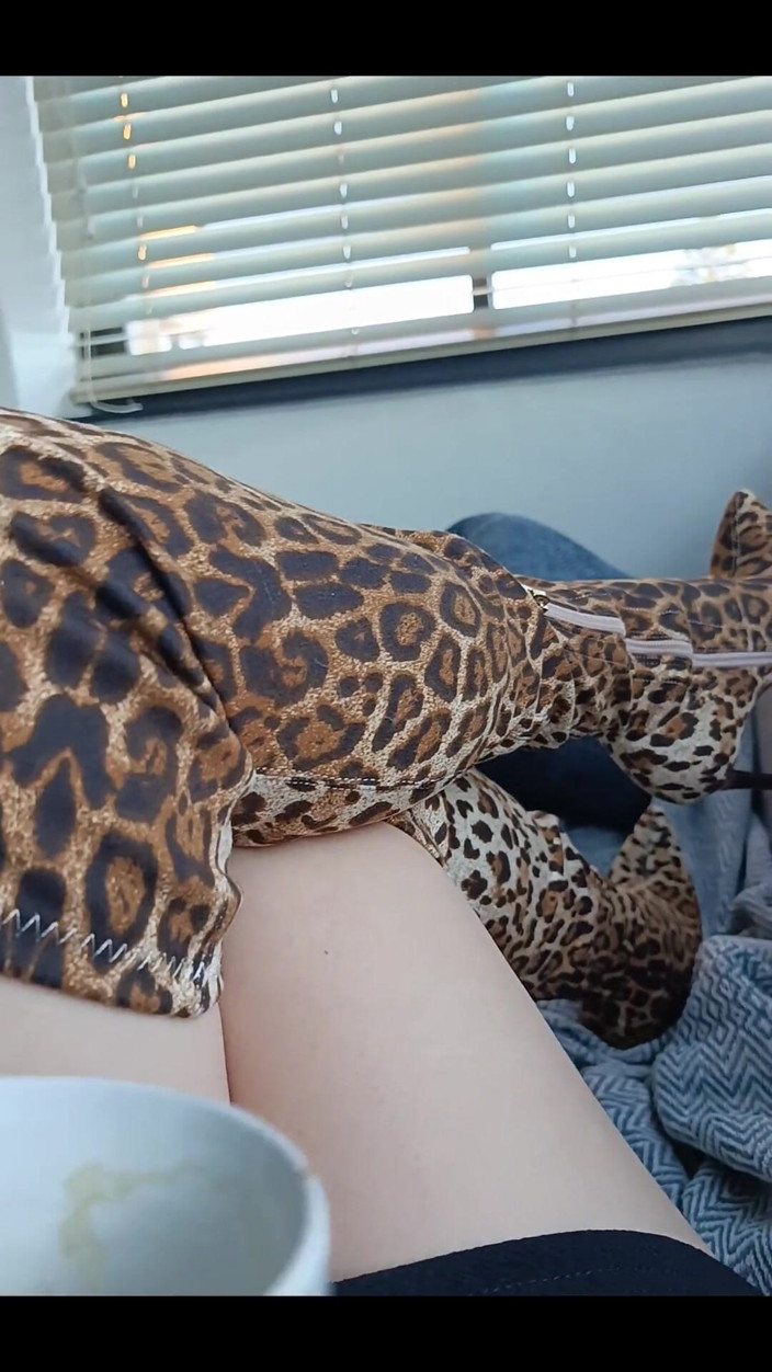 Kinky Lyrical:  Leopard Print Boots And my weakness.