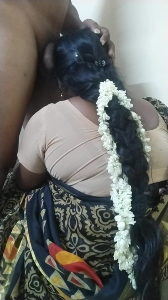 Saranya: Blowjob with Hairjob