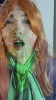 Cosplay Puv Daphne Burp Challenge with Scooby Taser