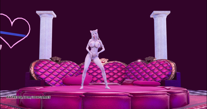3D-Hentai Games: Anitta - Paradinha Ahri Kda 섹시 에로틱 댄스 일반 카메라