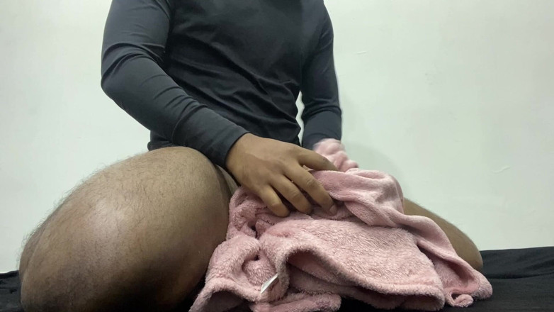 domoynx: Desperate Pillow Grinding &amp; Loud Moaning - Solo Male Dry Humping Masturbation