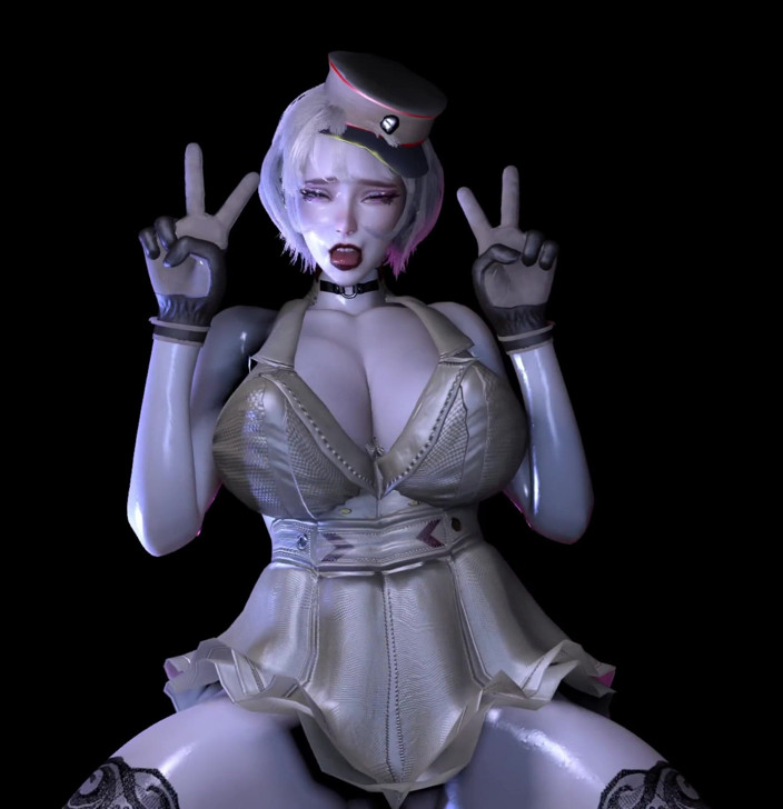 Why fuck so hard: Model cosplay buah dada besar 3D dikongkek duburnya dengan begitu keras