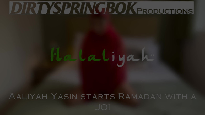 Aaliyah Yasin: Aaliyah Yasin Starts Ramadan with a JOI