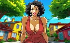 Ibu rumah tangga seksi ngentot sama orang asing saat suaminya lagi di kantor / toon / kartun / animasi