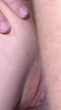 A young blonde bride with big tits in a nasty threesome with double penetration