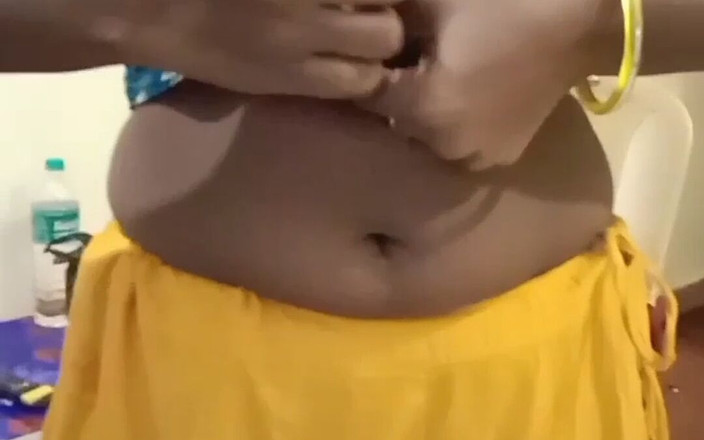RenuRaj: Desi Tamil Cuckold Wife Teases in Pink Bra Saree Navel...